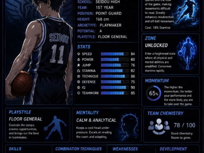 Hoops: Seidou High Legend