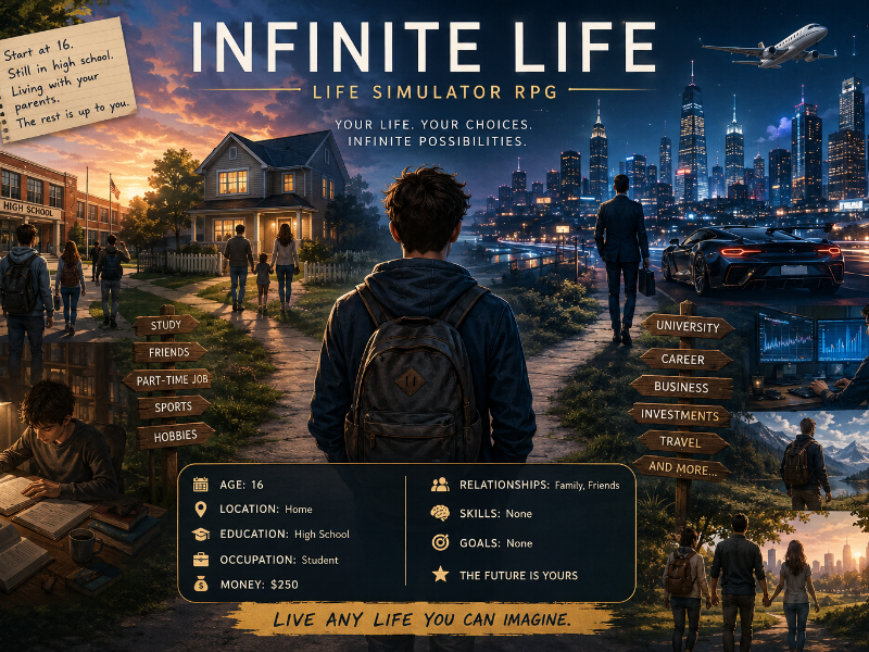 Life Simulator: Infinite Life