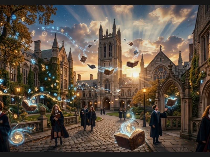 Magic Academy Survival System
