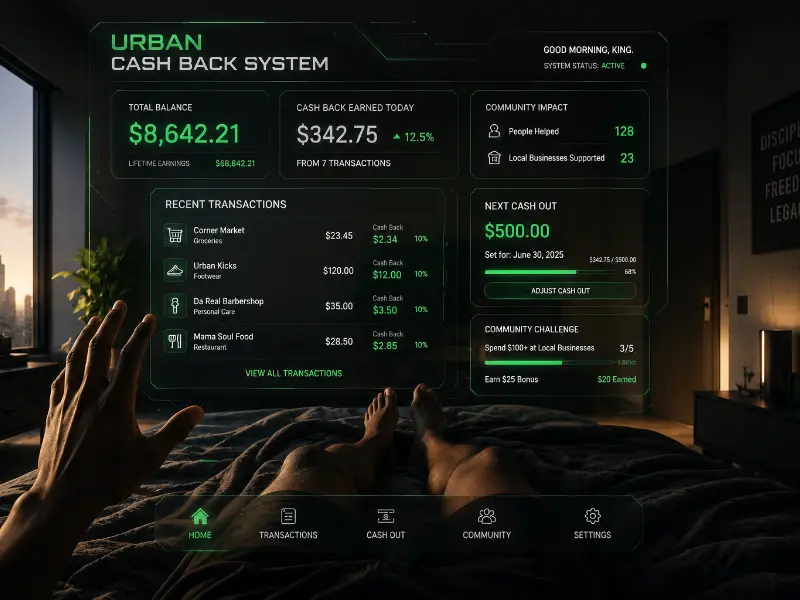 LA Tycoon: Cash Back System